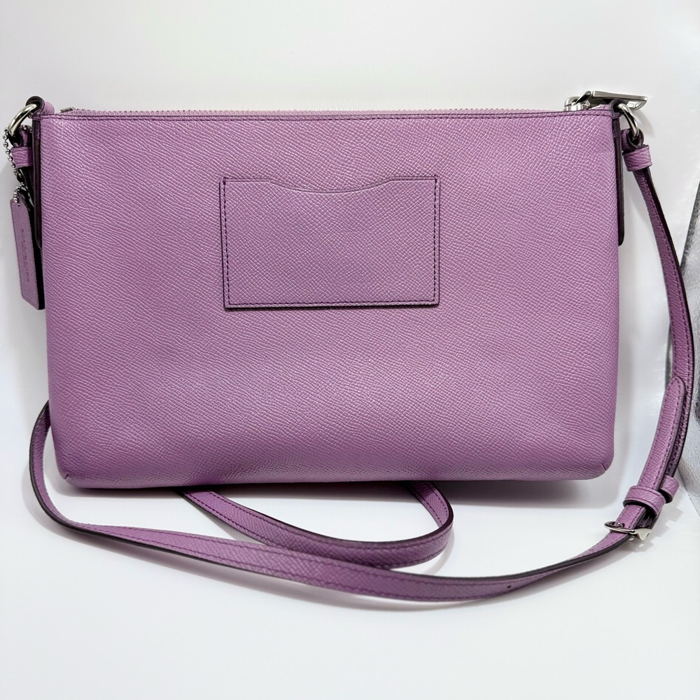 Coach Lavender Crossbody - Textured Saffiano Leather - Picture 4 of 9